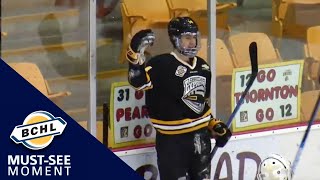 Must See Moment: Sam Huo leads the Express to victory in Chilliwack with a hat-trick