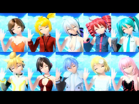 [60fps Full風 Compilation] Sekiranun Graffiti [CYO Style Remix] -ft Project DIVA Characters