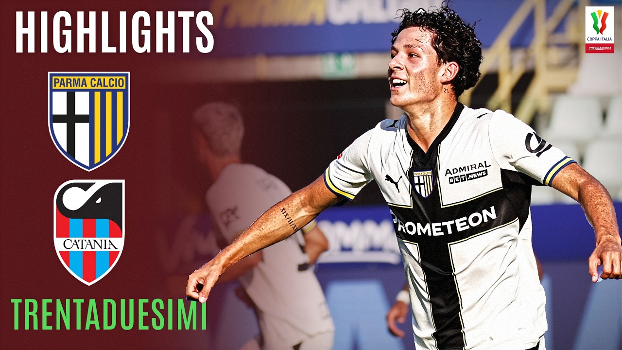 Lontani Si Prende La Scena | PARMA-CATANIA 2-0 | HIGHLIGHTS | COPPA ITALIA FRECCIAROSSA 2026/27