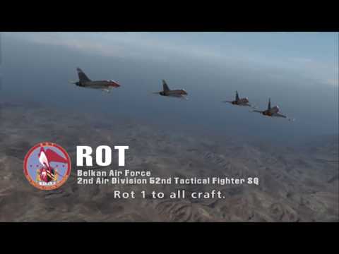 Ace Combat Zero - All Squadron Intros