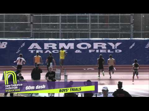 Boys 60m Heat 7 - New Balance Indoor Nationals 2012