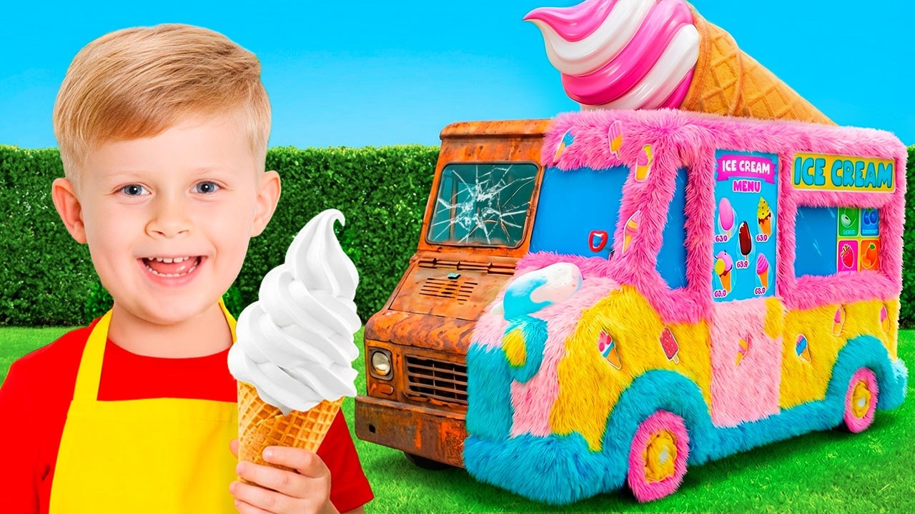 Kids Build an Ice Cream Truck!