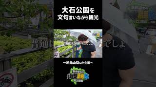 地元山梨県の大石公園をずっと文句言いながら観光