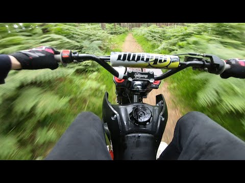 Local Pit bike trails Stomp z3 140cc