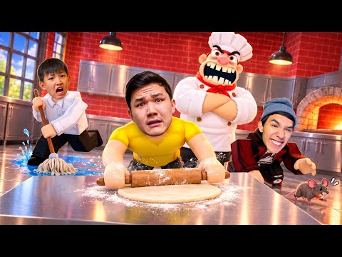 ҚҰБЫЖЫҚ АСПАЗШЫ БІЗДІ ҚИНАДЫ! 😱👨‍🍳 ПЕРДЕБЕК ЕКЕУМІЗ ӘРЕҢ ҚАШТЫҚ…