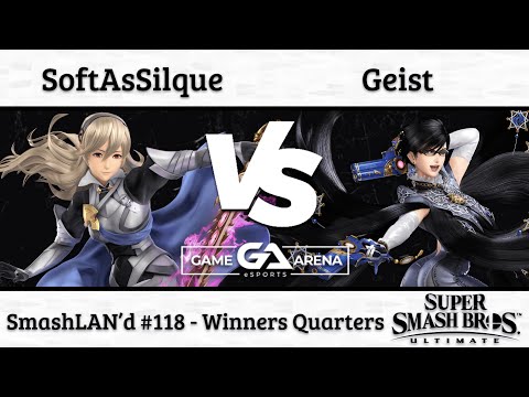 SmashLAN'd 118: SoftAsSilque (Corrin, Pichu) vs. Geist (Bayonetta) - Winners Quarters