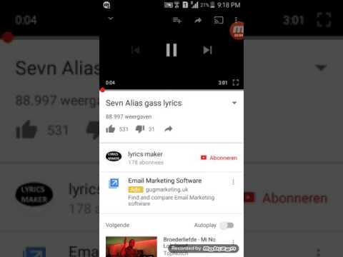 Sevn Alias - Gass (lyrics)