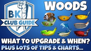 CLUB GUIDE: Woods - What to Upgrade & When? Tips & Charts Included | Golf Clash