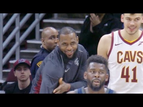 Cedi Osman'ın crossoverına LeBron James'in müthiş tepkisi 😂