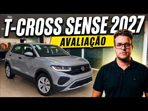 NOVO T-CROSS SENSE 2027 / T-CROSS PCD : AGORA COM CÂMBIO DE 8 MARCHAS