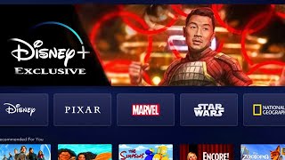 SHANG-CHI and BLACK WIDOW DISNEY PLUS RELEASE UPDATE