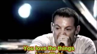 Linkin Park - Petrified - Points Of Authorithy - There They Go - Lyrics On Screen