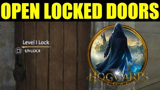 How to open locked door Hogwarts legacy (Level 1 Lock, Level 2 Lock, Level 3 Lock)