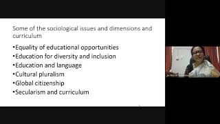 B.A.B.Ed. / B.Sc.B.Ed. - VII, Sociological Determinants of Curriculum, Session - II