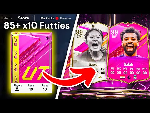 UNLIMITED 85+ x10 FUTTIES PACKS & PICKS! 🥳 FC 24 Ultimate Team