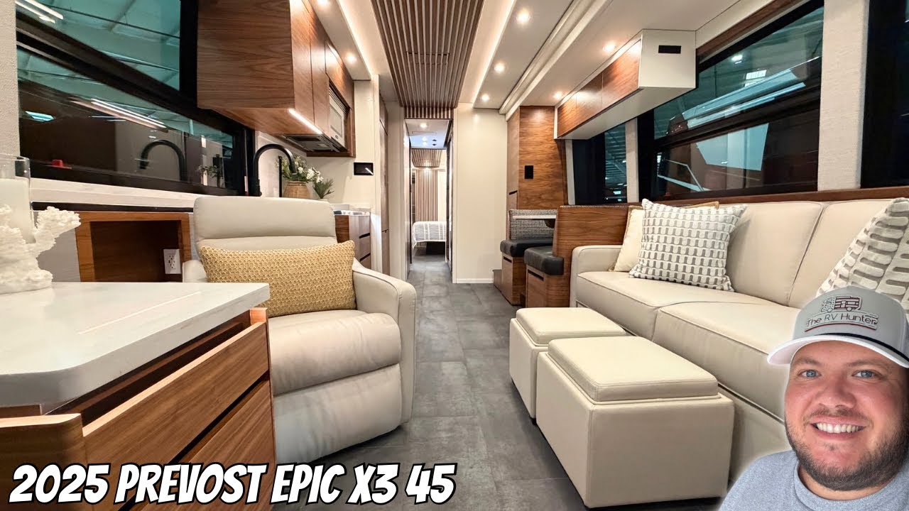 Opulence on Wheels: A Deep Dive into the 2025 Prevost Epic X3 45