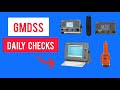 Daily Checks On GMDSS Equipments Mariners Sailors Ships Gmdss Ship Like Merchantnavy