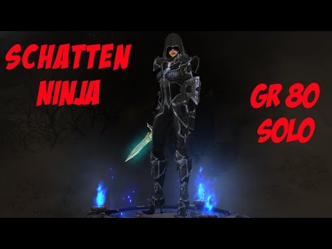 [2.5] Diablo 3 |Dämonenjäger| Schatten/Ninja GR80
