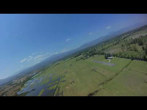RMRC Recruit - first FPV and almost hit water! RAW VIDEO