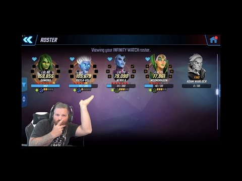 Infinity Watch T4 Order with Explanation!! Marvel Strike Force -- MSF