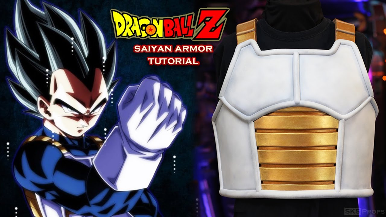How to Make Dragonball Z Saiyan Armor - Free Templates - Cosplay Tutorial