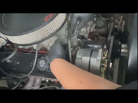 C10 Chevy | High Amp Alternator Install & REDTOP battery with Simple Tools
