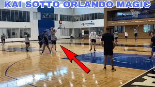 Kai Sotto Work Out in Orlando Magic Goes to NBA Summer League 2023