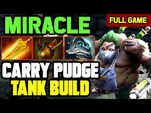 OMG! Miracle plays PUDGE carry with DENDI in TEAM - Miracle's new favorite pub hero