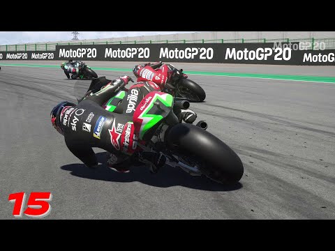 MotoGP 20 Career Mode | Part 15 INSANE RACING AT ARAGON (Xbox Series X)