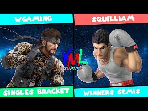 KML SUMMIT: Squilliam (Little Mac) Vs Wgaming (Snake) Singles Losers Quarters SSBU