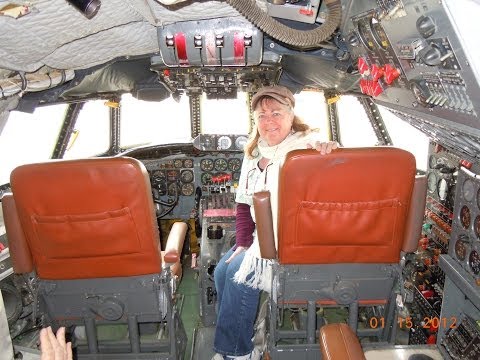 Lockheed 1049A Super Constellation (EC-121T) Interior & Walk Around Yanks Air Museum Chino Airport