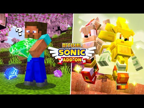 Sonic in Minecraft Official Add-On: The SUPER Update