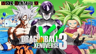 Dragon Ball Xenoverse 3 DBXV2 com mais de 1000 mods