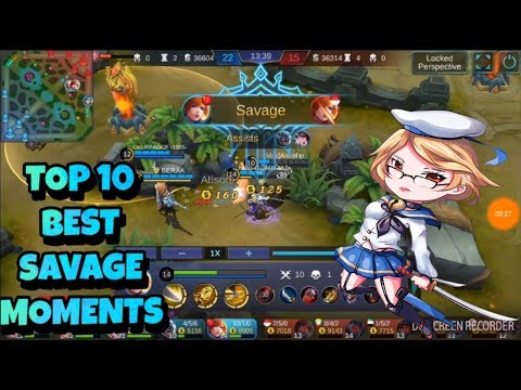 TOP 10 BEST SAVAGE MOMENTS #77 | MOBILE LEGENDS