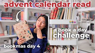 I let an advent calendar pick my book... | bookmas day 4📚❄️