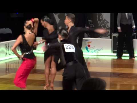 Polish Cup, Youth LA, 1/2F, samba,  Vladislav Tammi & Diana Gavrilova