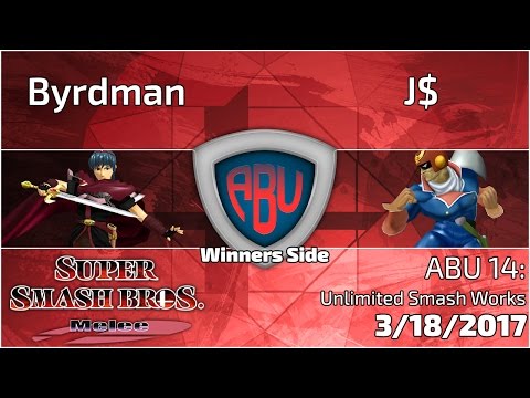 ABU Monthly 014: Byrdman (Marth) Vs. J$ (C. Falcon) - SSBM Singles Winners Quarters