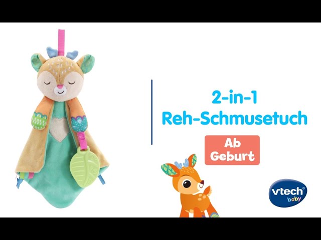 Video teaser per 2-in-1 Reh-Schmusetuch Democlip von VTech