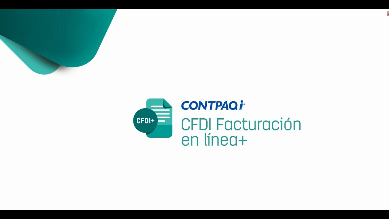 Video CONTPAQi CFDI Facturación en Línea+