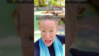 ⛲️FOUNTAIN OF YOUTH? #fountain #youth #young #mindset #skool #hsp #mindsetshift # #selfconcept #joy