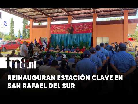 San Rafael del Sur fortalece respuesta ante emergencias con estación renovada