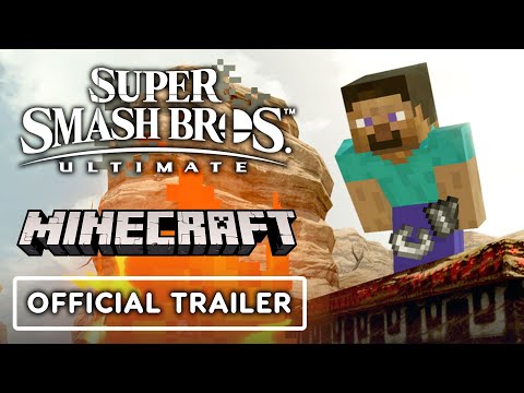 Mind-Blown! Smash Bros. Ultimate x Minecraft Steve!