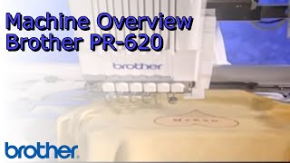 Brother PR 620 6 Needle Embroidery Machine for sale
