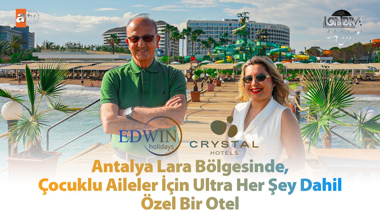 Antalya Lara bölgesinde, çocuklu aileler için ultra her şey dahil özel bir otel…