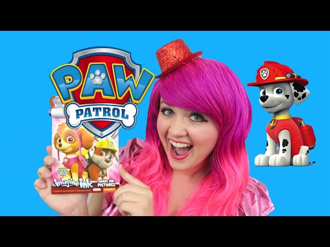 PAW Patrol Magic Ink Coloring & Activity Book Imagine Ink | KiMMi THE CLOWN Video