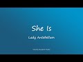 Lady Antebellum - She Is (Lyrics)