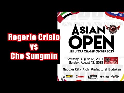 Asian Open 2023 - Rogerio Cristo (Evox Bjj) vs Cho Sungmin (Overlimit Korea)