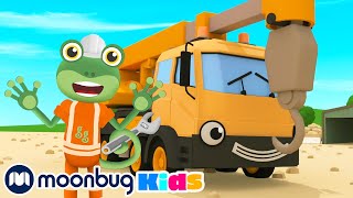 Gecko&#39;s Garage Songs | Caroline the Crane Song | Nursery Rhymes &amp; Kids Songs | Vehicle Song