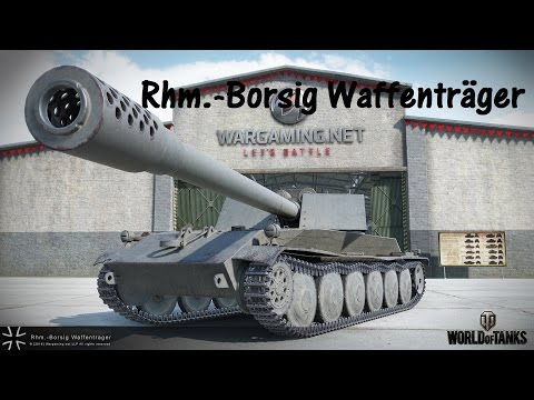 World of Tanks Replay - Rhm.-Borsig Waffenträger, 10 kills, 7,6k dmg, (M) Ace Tanker