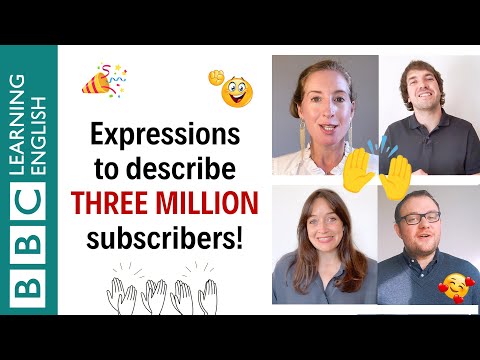 300万人の購読者を獲得しました (We've got three million subscribers!)